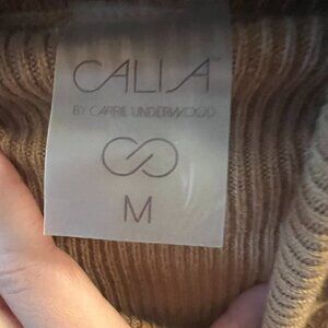 Calia M Mustard and Cream Sweater - Cozy Chic Addition to Your Wardrobe